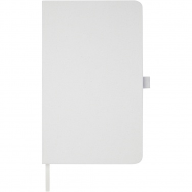 Logo trade business gift photo of: Fabianna crush paper hard cover notebook