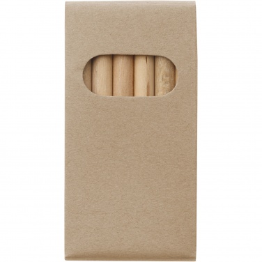 Logo trade promotional products picture of: Artemaa 6-piece pencil colouring set