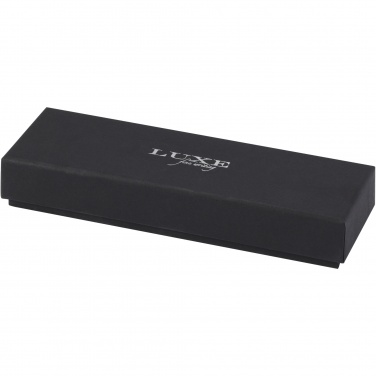 Logotrade advertising product image of: Lucetto recycled aluminium ballpoint and rollerball pen gift set