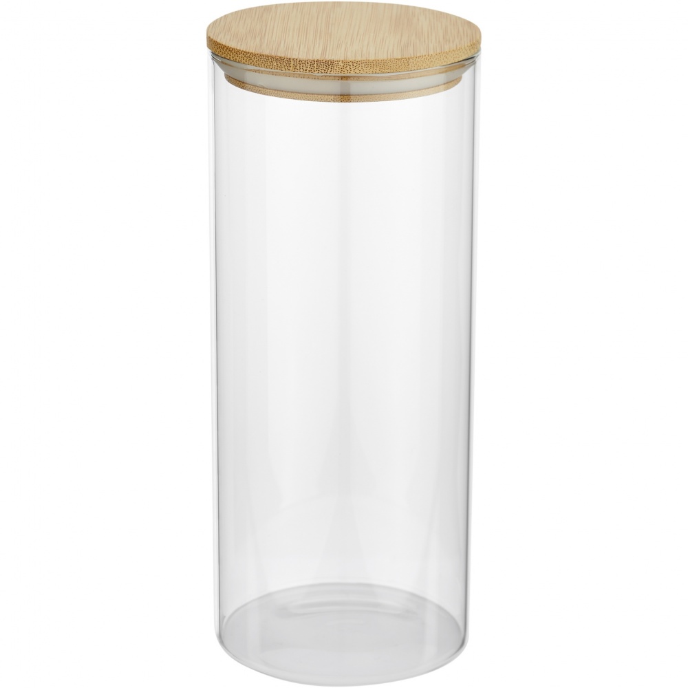 Logo trade business gifts image of: Boley 940 ml glass food container