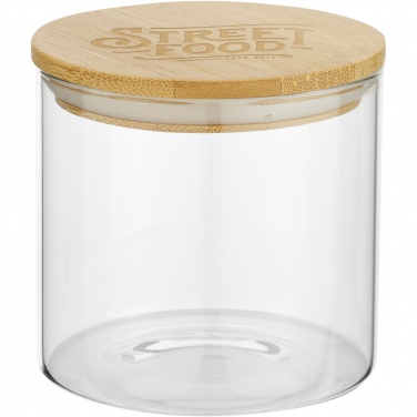 Logo trade promotional giveaways picture of: Boley 320 ml glass food container