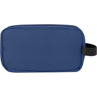 Logo trade promotional products picture of: Joey GRS recycled canvas travel accessory pouch bag 3.5L