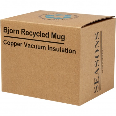 Logotrade promotional product picture of: Bjorn 360 ml RCS certified recycled stainless steel mug with copper vacuum insulation