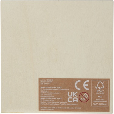 Logotrade promotional item picture of: Bark wooden puzzle