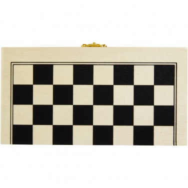 Logo trade promotional giveaways image of: King wooden chess set