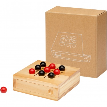 Logotrade promotional products photo of: Strobus wooden tic-tac-toe game