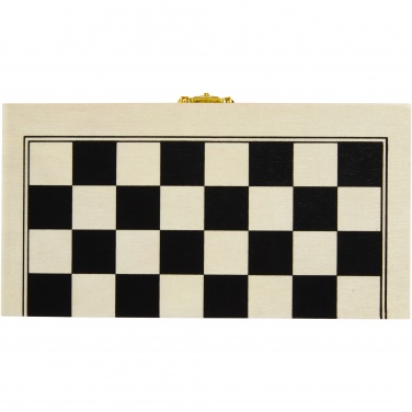 Logotrade promotional item image of: Mugo 3-in-1 wooden game set