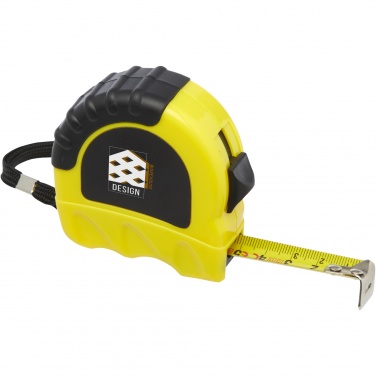 Logo trade business gift photo of: Rule 5-metre RCS recycled plastic measuring tape