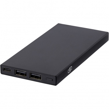 Logo trade promotional giveaways picture of: Connect 5000 mAh recycled aluminium power bank