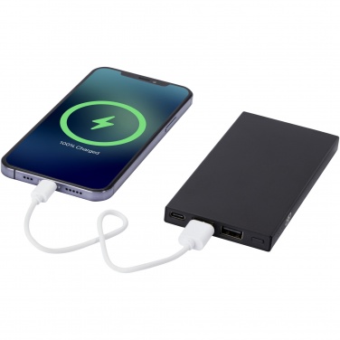 Logotrade promotional merchandise image of: Connect 5000 mAh recycled aluminium power bank