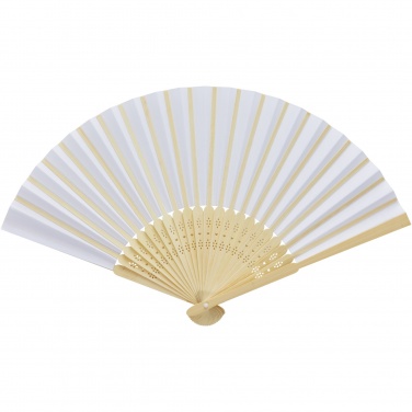Logo trade corporate gifts image of: Carmen hand fan