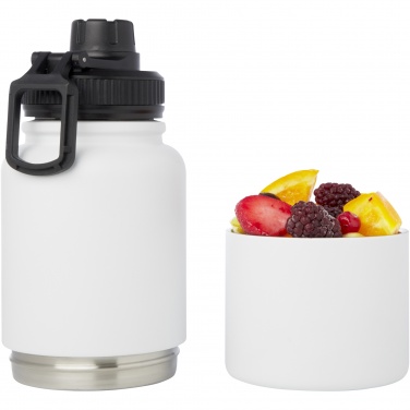 Logo trade promotional giveaways image of: Dupeca 840 ml RCS certified stainless steel insulated sport bottle