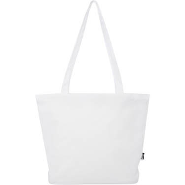 Logo trade advertising products image of: Panama GRS recycled zippered tote bag 20L