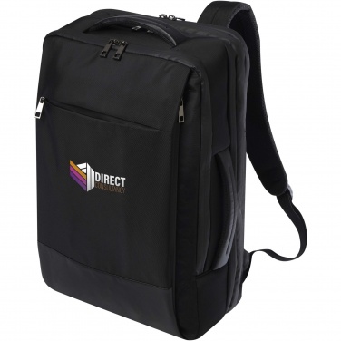 Logo trade promotional gift photo of: Expedition Pro 17" GRS recycled expandable laptop backpack 35L