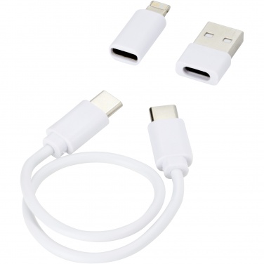 Logotrade promotional product picture of: Whiz recycled plastic modular charging cable 