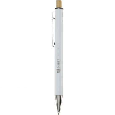 Logotrade promotional giveaways photo of: Cyrus recycled aluminium ballpoint pen (blue ink)