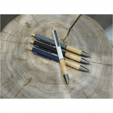 Logo trade promotional merchandise photo of: Darius recycled aluminium ballpoint pen