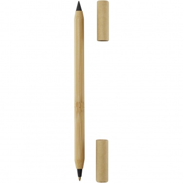Logo trade corporate gift photo of: Samambu bamboo duo pen