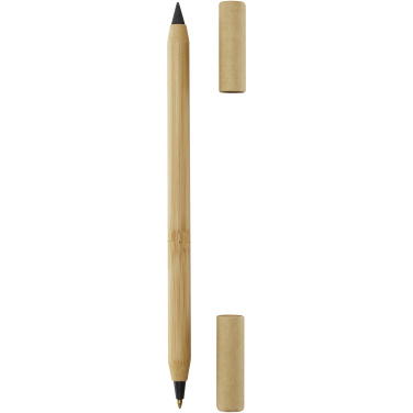 Logotrade promotional giveaways photo of: Samambu bamboo duo pen