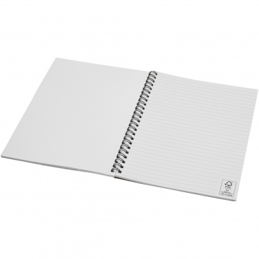 Logo trade promotional gifts picture of: Desk-Mate® A5 colour spiral notebook