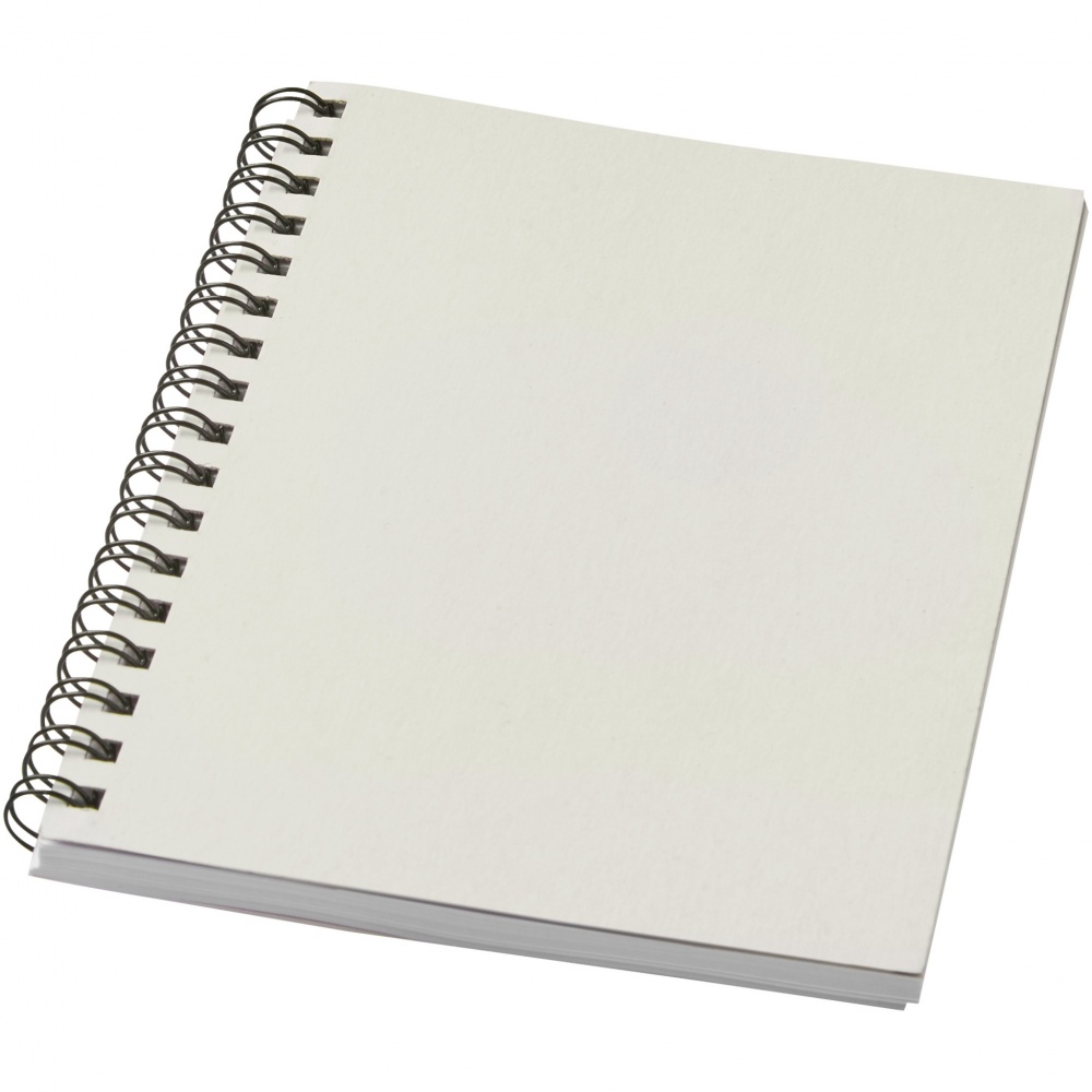 Logo trade promotional giveaway photo of: Desk-Mate® A6 colour spiral notebook