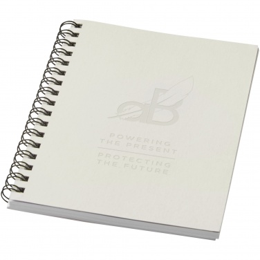 Logo trade promotional merchandise picture of: Desk-Mate® A6 colour spiral notebook