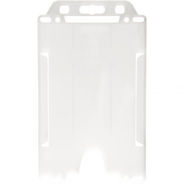 Logo trade business gifts image of: Pierre recycled plastic card holder 