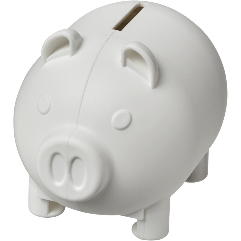Logo trade advertising product photo of: Oink recycled plastic piggy bank