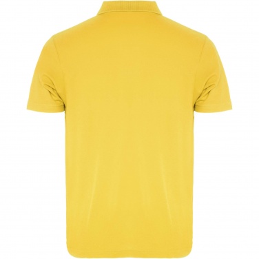 Logo trade promotional merchandise photo of: Austral short sleeve unisex polo
