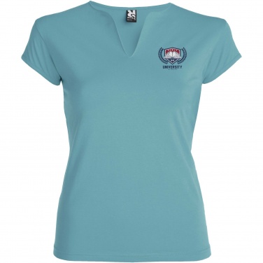 Logo trade corporate gifts image of: Belice short sleeve women's t-shirt