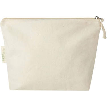 Logo trade advertising products picture of: Orissa 180 g/m² organic toiletry bag 1L