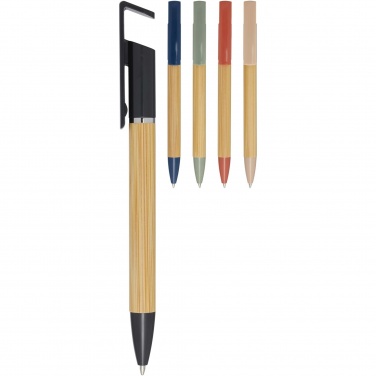 Logo trade corporate gifts image of: Delfina phone holder pen