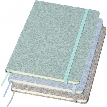 Logo trade business gift photo of: Ramona A5 cotton notebook
