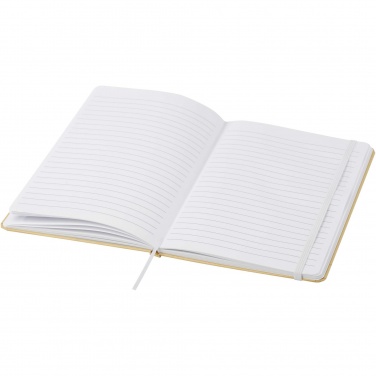 Logotrade promotional merchandise picture of: Nelida A5 recycled cardboard hard cover notebook