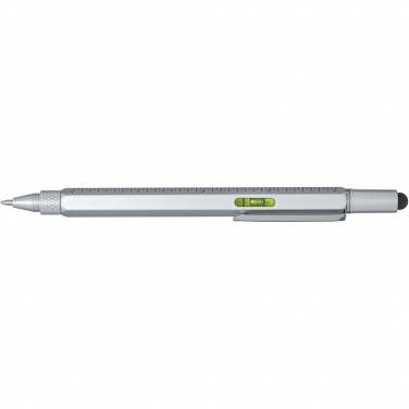 Logo trade promotional gifts image of: Dora recycled aluminium multifunctional pen