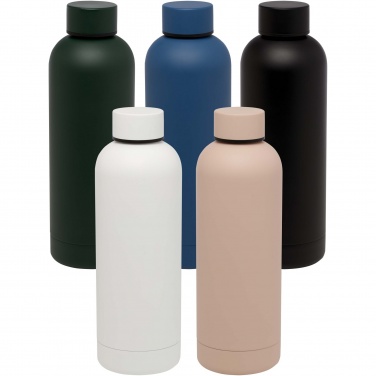 Logotrade promotional merchandise photo of: Spring 500 ml RCS certified recycled stainless steel copper vacuum insulated bottle