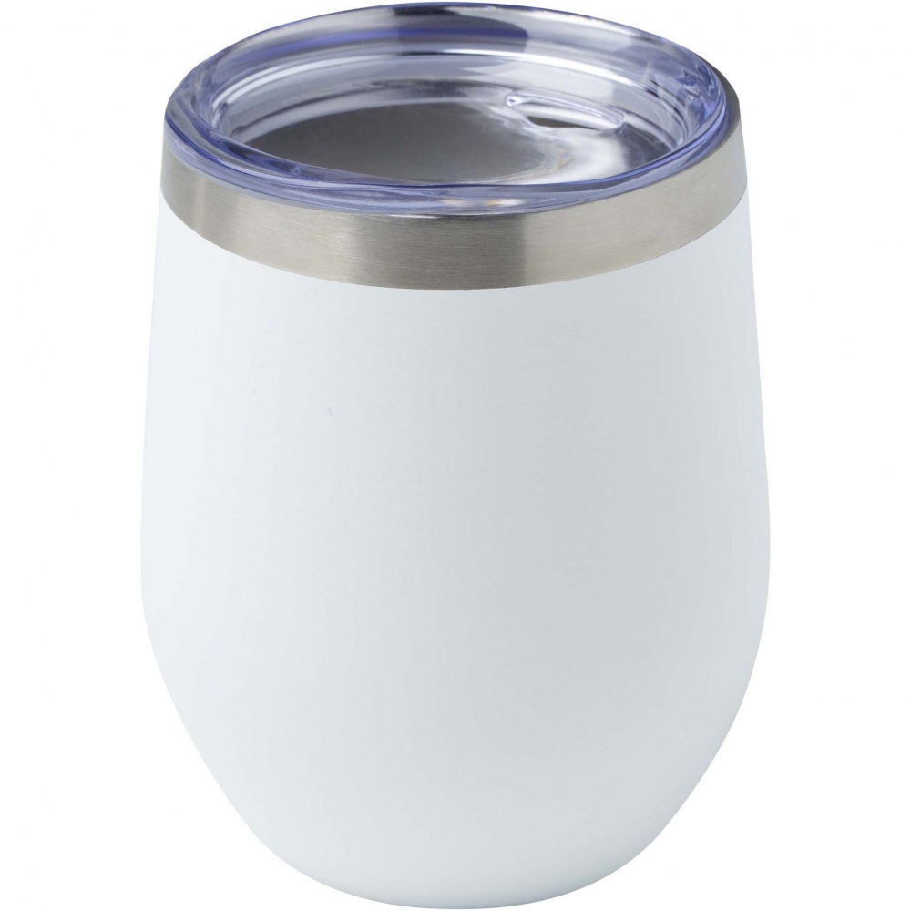 Logo trade promotional products image of: Corzo 350 ml RCS certified recycled stainless steel copper vacuum insulated cup