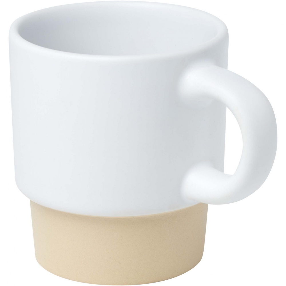 Logotrade promotional gift image of: Olympia 130 ml stackable expresso cup with clay bottom