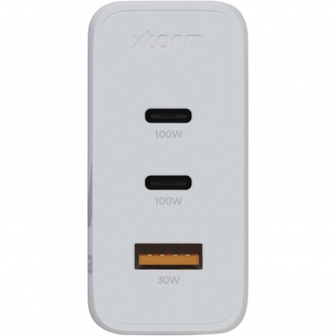 Logo trade business gift photo of: Xtorm XEC100 GaN² Ultra 100W wall charger