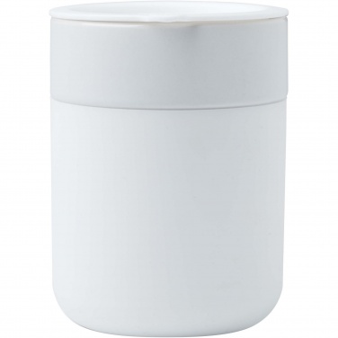 Logo trade promotional product photo of: Java 330 ml ceramic tumbler with silicone wrap and plastic lid