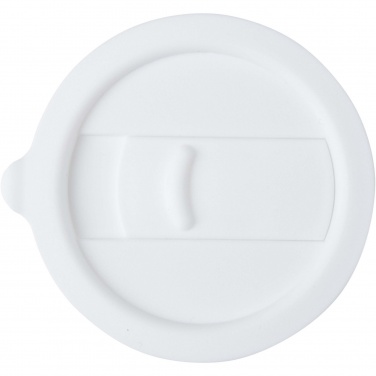 Logotrade promotional merchandise photo of: Java 330 ml ceramic tumbler with silicone wrap and plastic lid