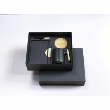 Logotrade business gifts photo of: Laura A5 hard cover notebook and ballpoint pen gift set