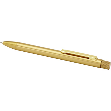 Logotrade promotional gift picture of: Beatriz recycled brass ballpoint pen