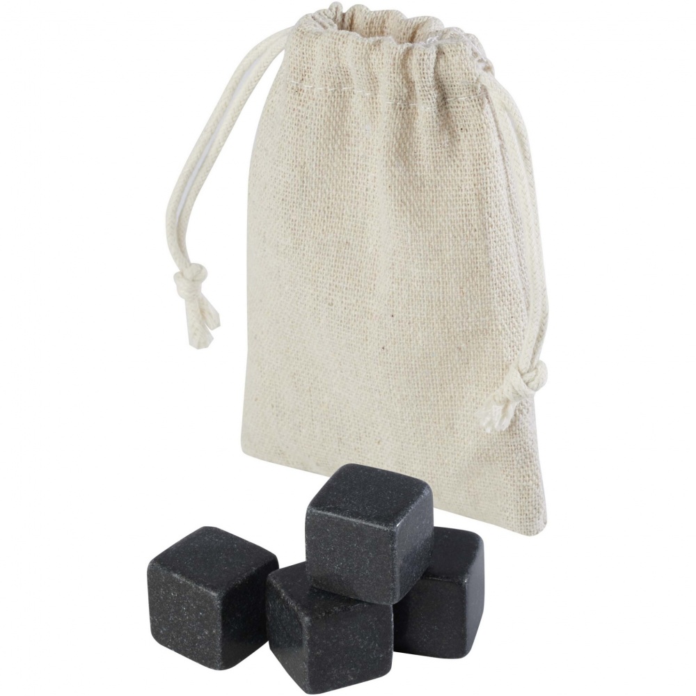 Logo trade promotional gifts image of: Pedro stone ice cubes set