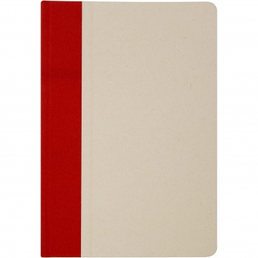 Logo trade corporate gift photo of: Liliana A5 sugar cane plastic hard cover notebook