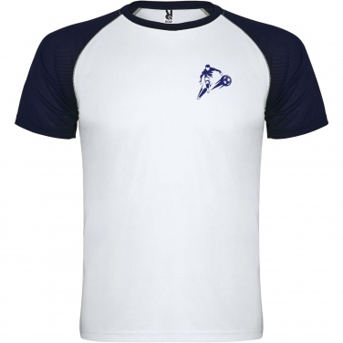 Logo trade promotional giveaways image of: Indianapolis short sleeve kids sports t-shirt