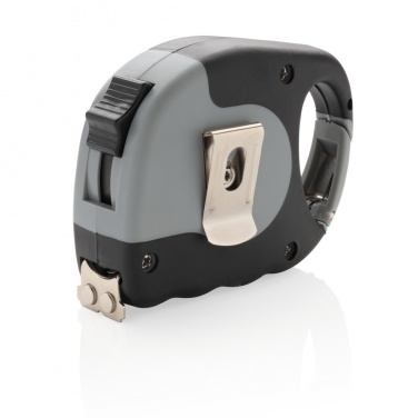 Logo trade promotional items picture of: Measuring tape with carabiner