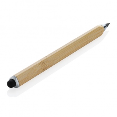 Logo trade advertising products picture of: Eon bamboo infinity multitasking pen