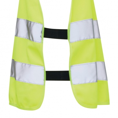 Logo trade promotional gifts image of: GRS recycled PET high-visibility safety vest 3-6 years