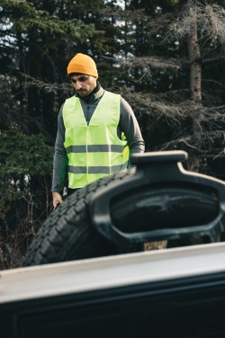 Logo trade promotional items picture of: GRS recycled PET high-visibility safety vest